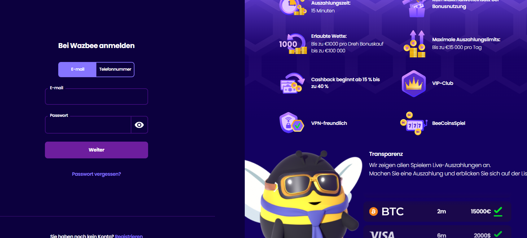 Wazbee Casino